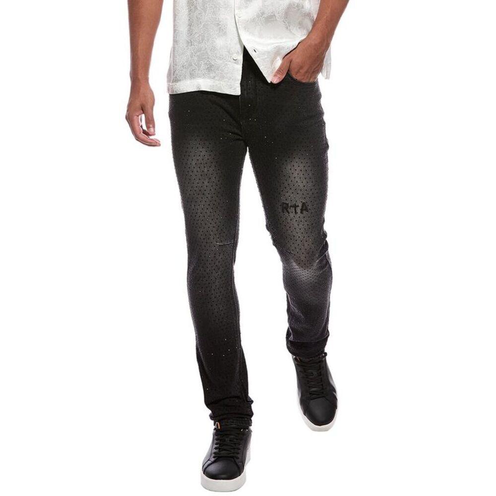 Rta Mens  Bryant Skinny Jean, Navy